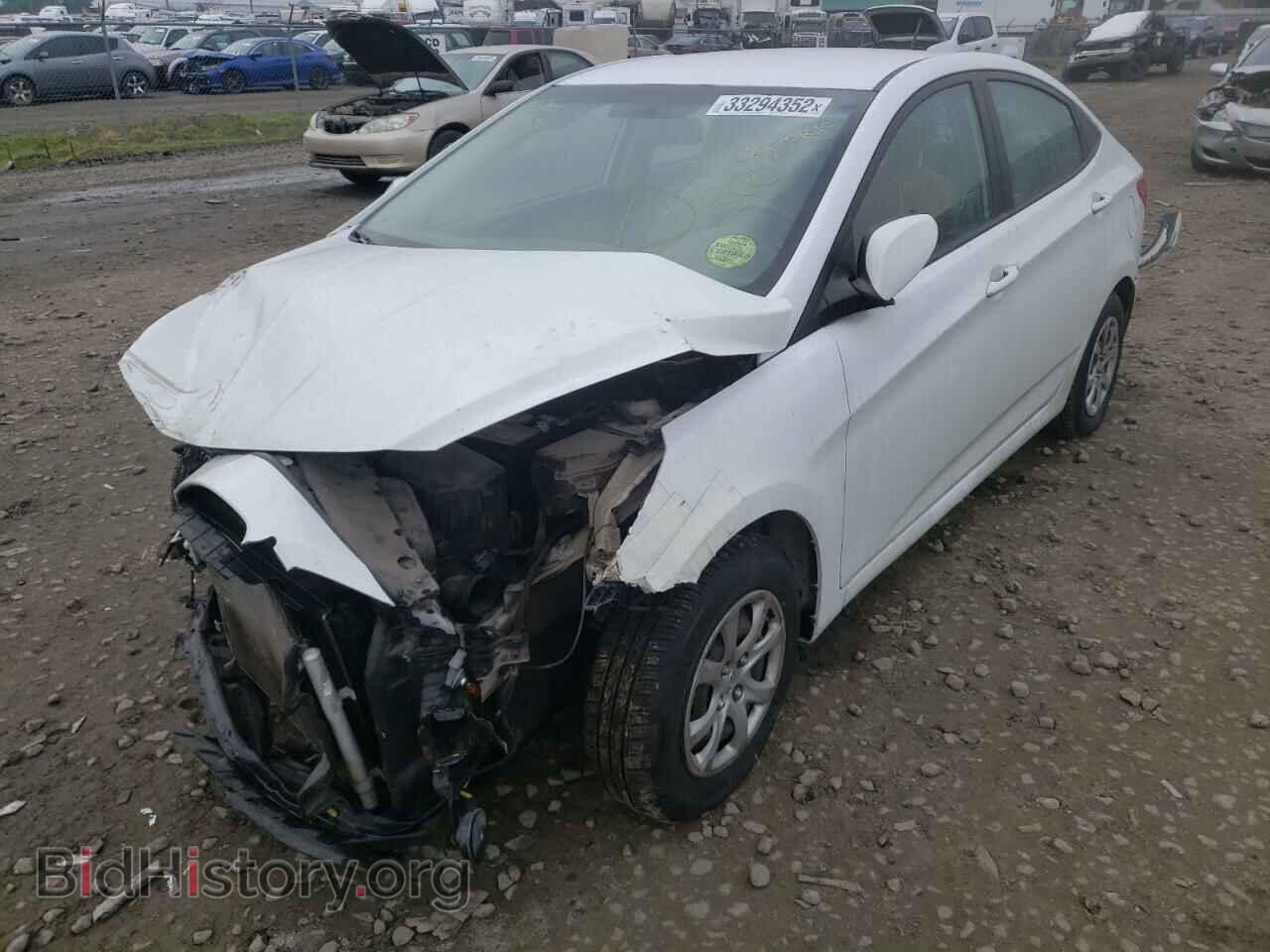 2014 HYUNDAI ACCENT - VIN: KMHCT4AE6EU629683 - Фото 2