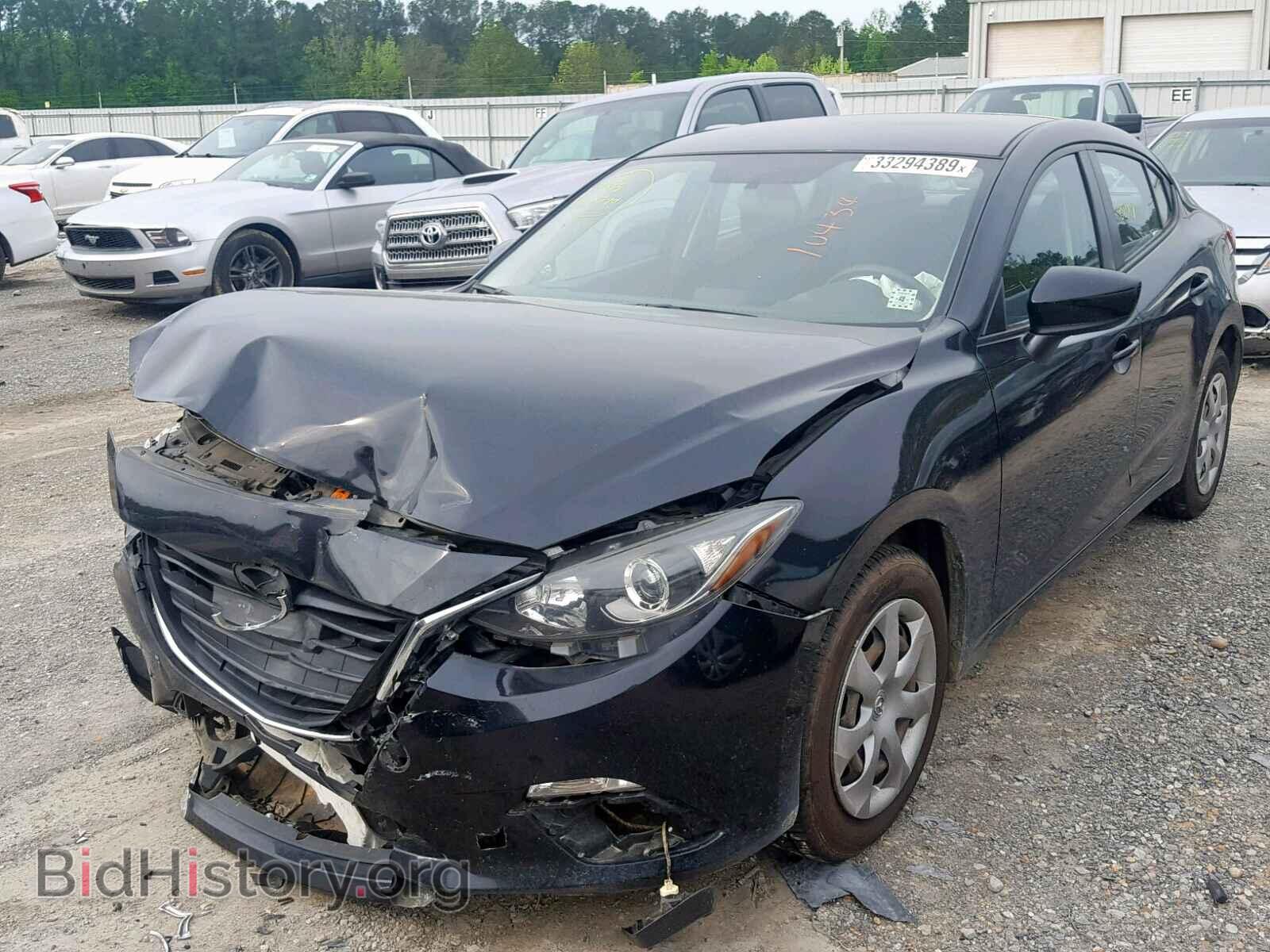 2015 MAZDA 3 - VIN: JM1BM1T70F1236601 - Фото 2