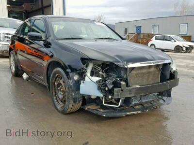 2012 Chrysler 200 200 LX, black — VIN 1C3CCBAB9CN240840, Copart