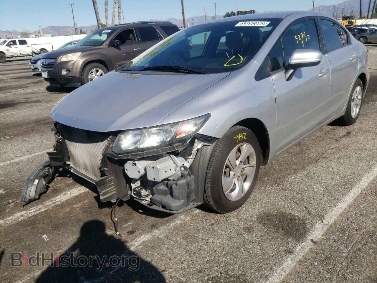 2014 HONDA CIVIC - VIN: 19XFB2F5XEE276199 - Фото 2