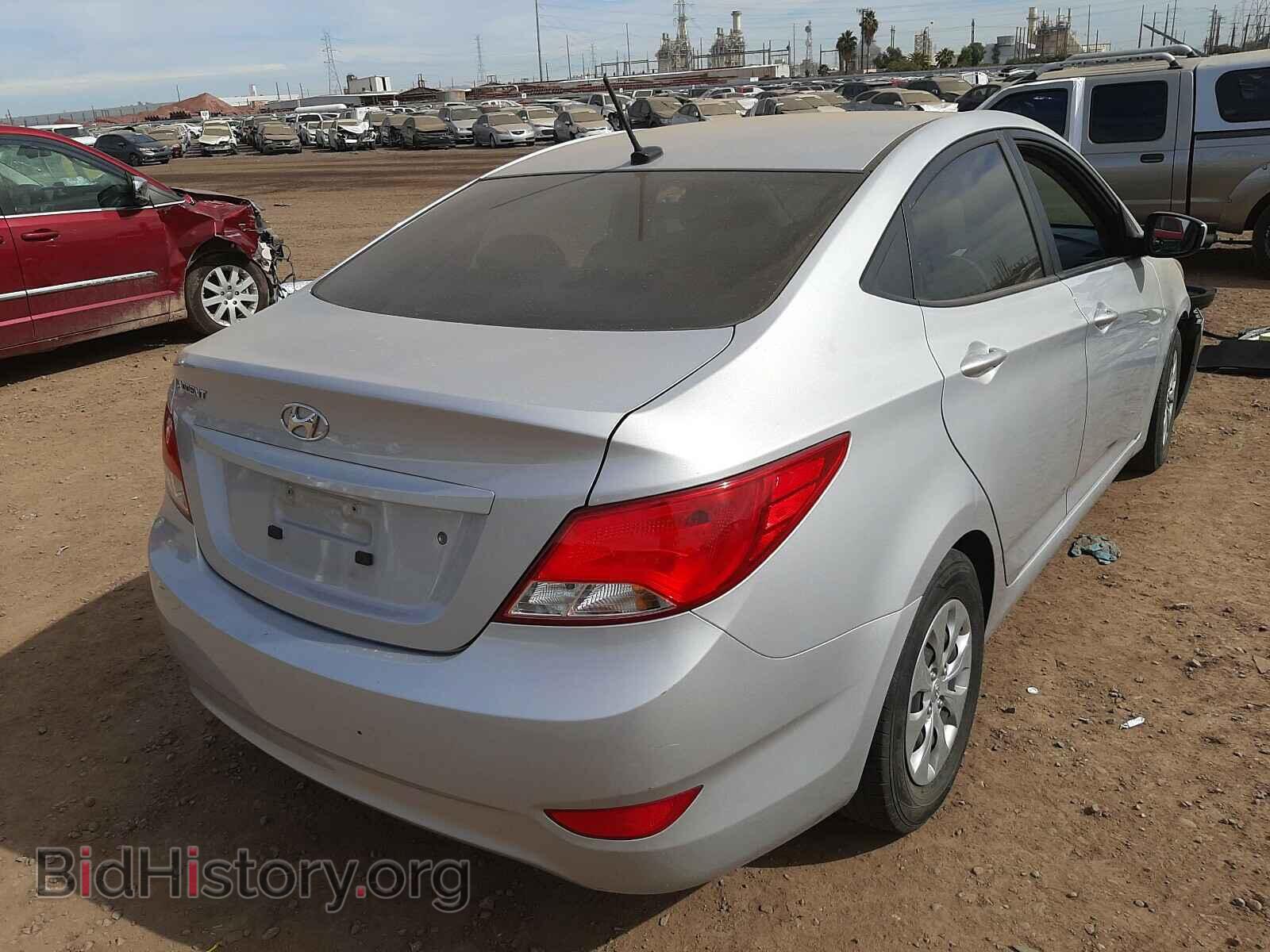 2016 HYUNDAI ACCENT - VIN: KMHCT4AE7GU108877 - Фото 4