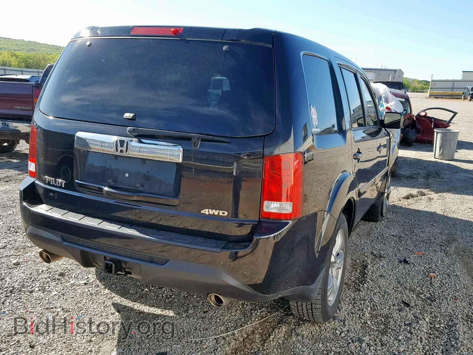 2012 HONDA PILOT EX - VIN: 5FNYF4H45CB006320 - Photo 4