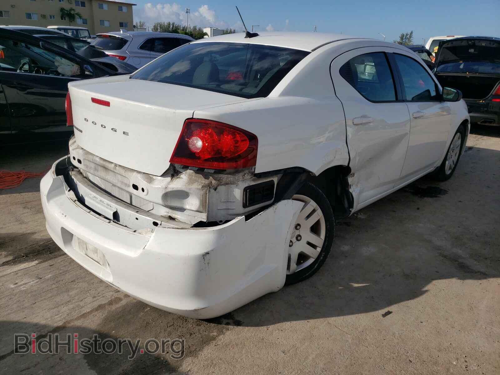 2013 DODGE AVENGER - VIN: 1C3CDZAB0DN711703 - Фото 4