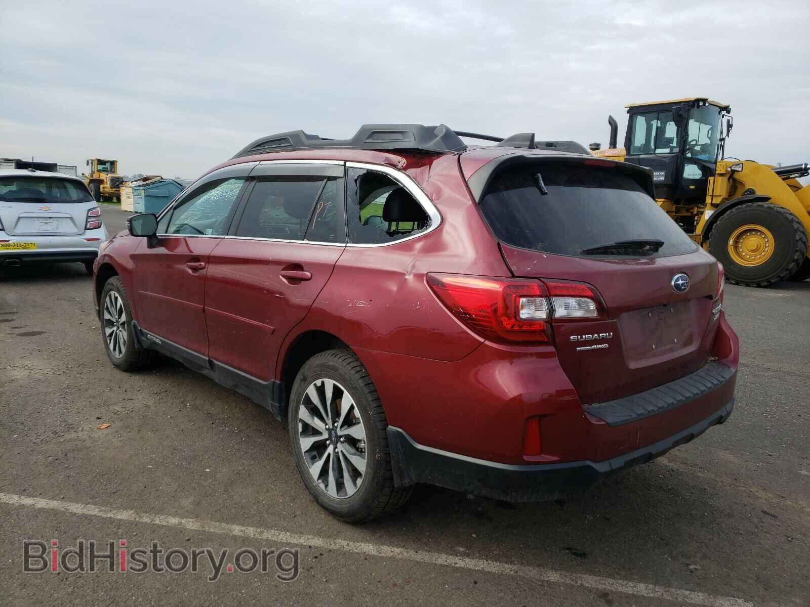 2016 SUBARU OUTBACK - VIN: 4S4BSALC6G3297827 - Фото 3