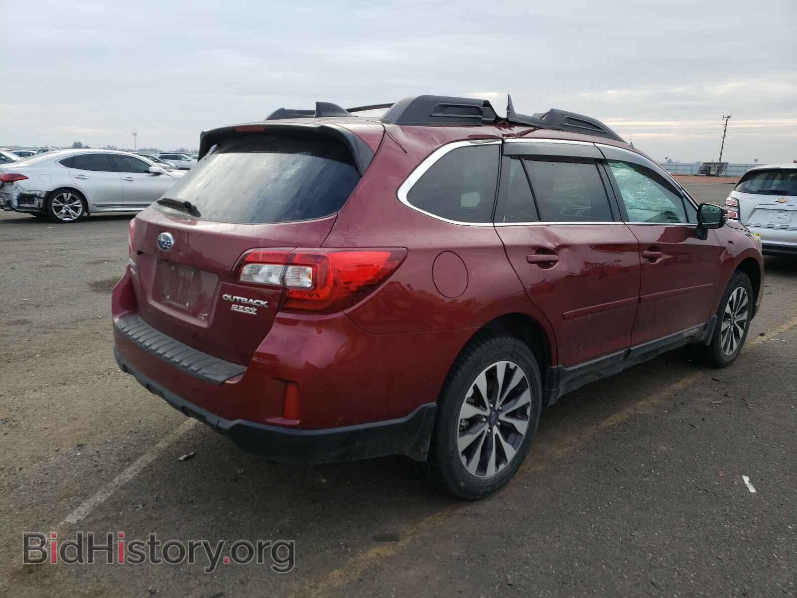 2016 SUBARU OUTBACK - VIN: 4S4BSALC6G3297827 - Фото 4