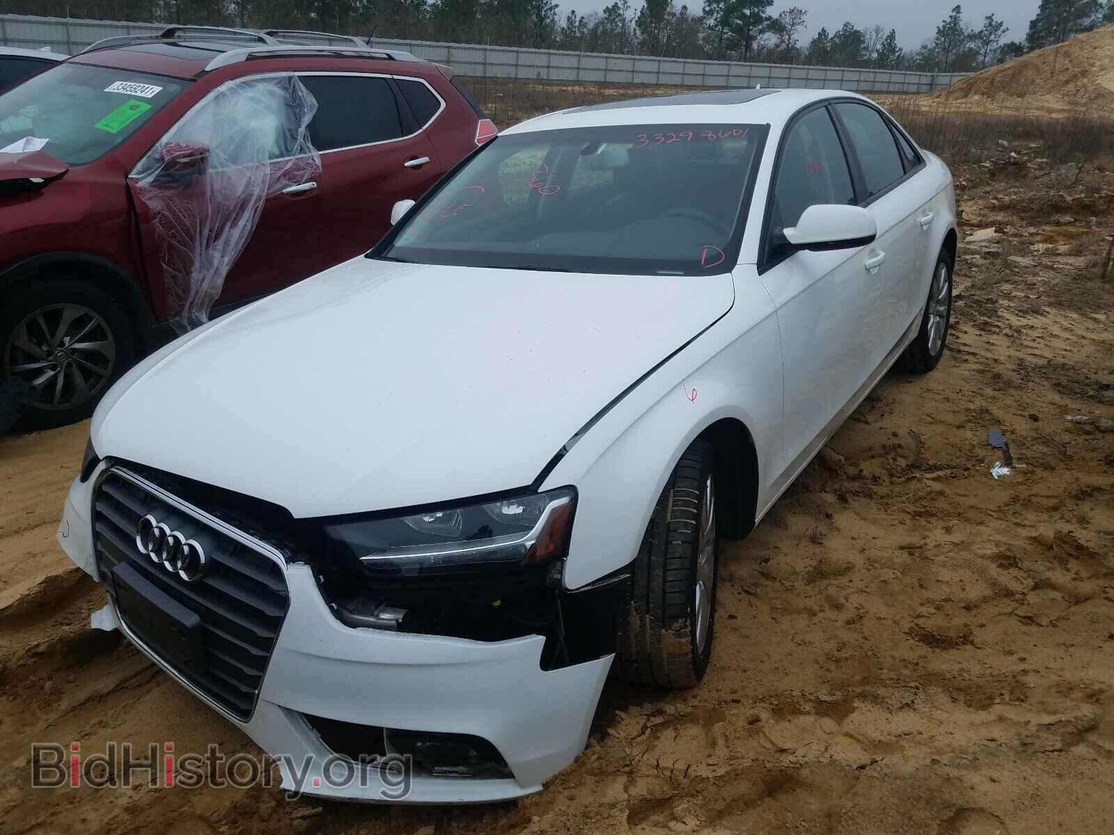 2013 AUDI A4 - VIN: WAUAFAFL3DA178220 - Photo 2
