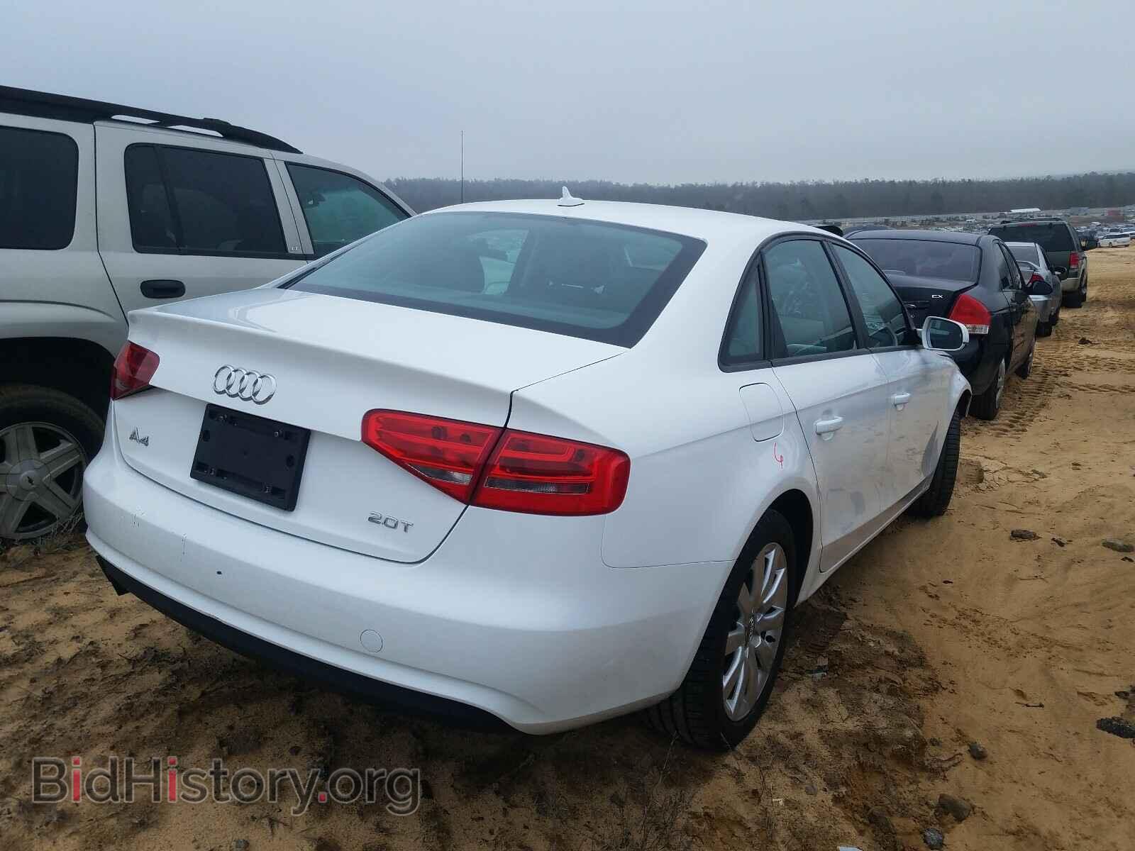 2013 AUDI A4 - VIN: WAUAFAFL3DA178220 - Photo 4