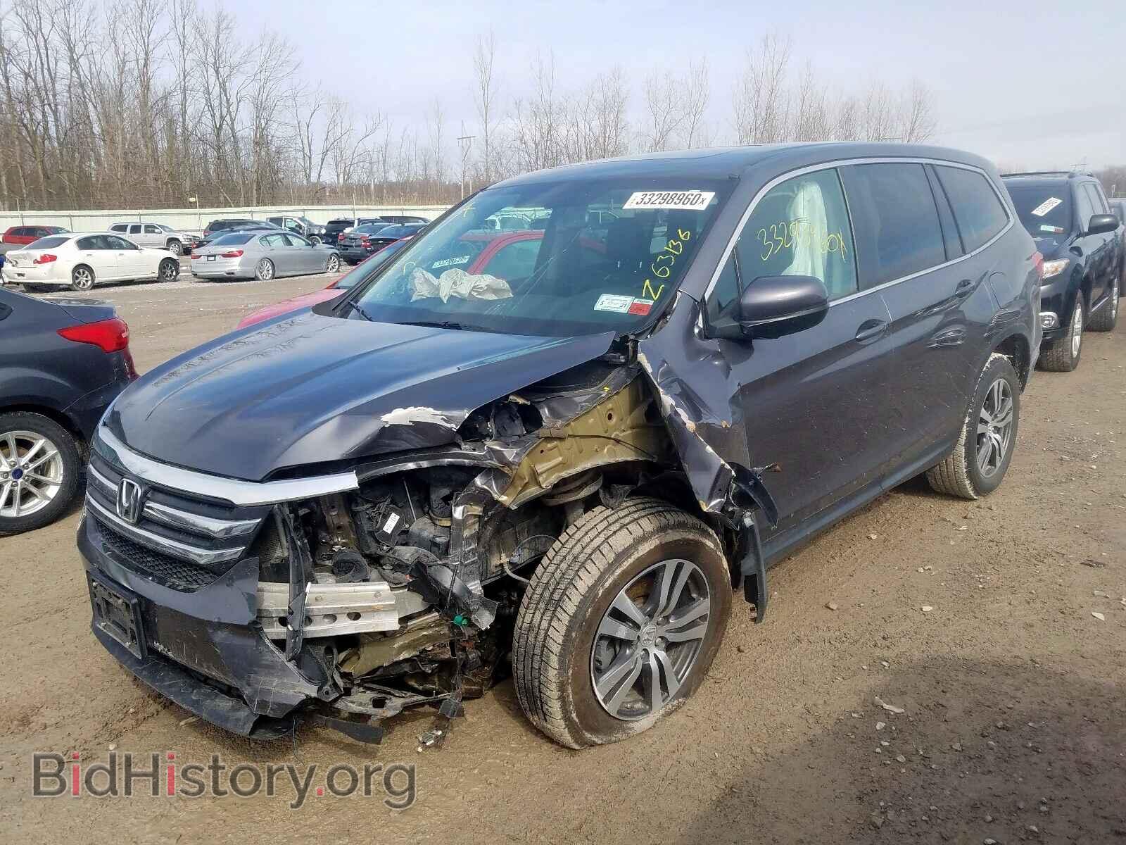 2016 HONDA PILOT - VIN: 5FNYF6H56GB004277 - Фото 2