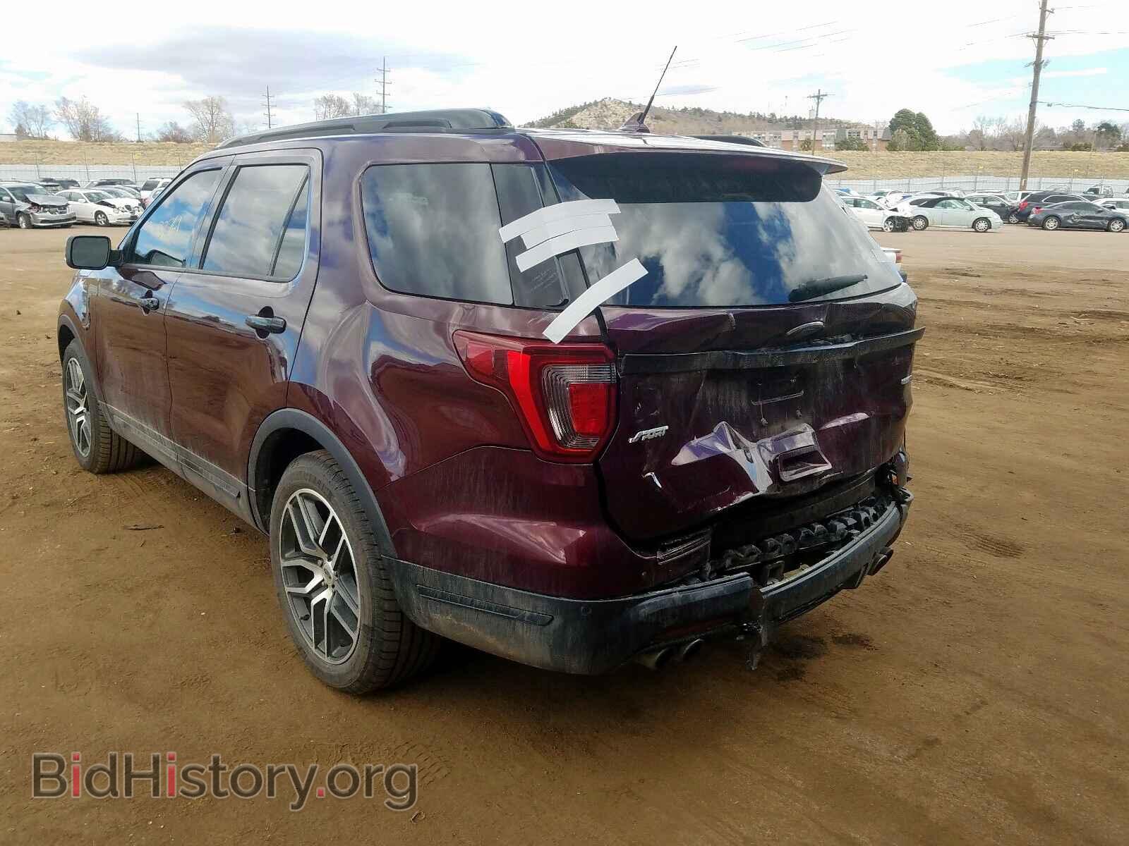 2018 FORD EXPLORER - VIN: 1FM5K8GT4JGA42321 - Photo 3