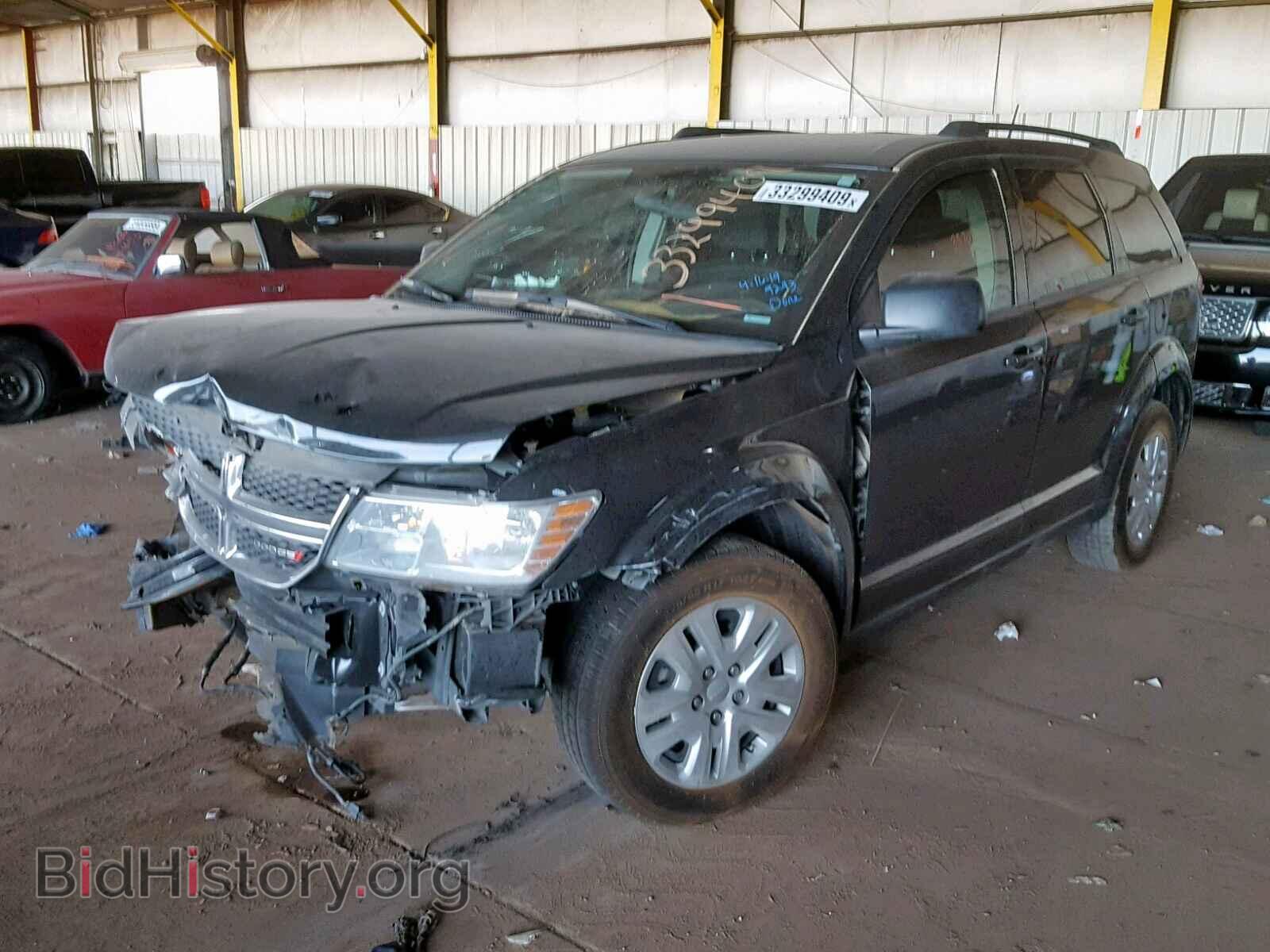 2017 DODGE JOURNEY SE - VIN: 3C4PDCAB9HT557007 - Фото 2