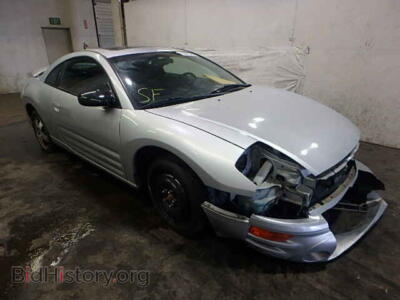 2003 Mitsubishi ECLIPSE Eclipse GS, серебристый — VIN 4A3AC44G03E155971, Copart
