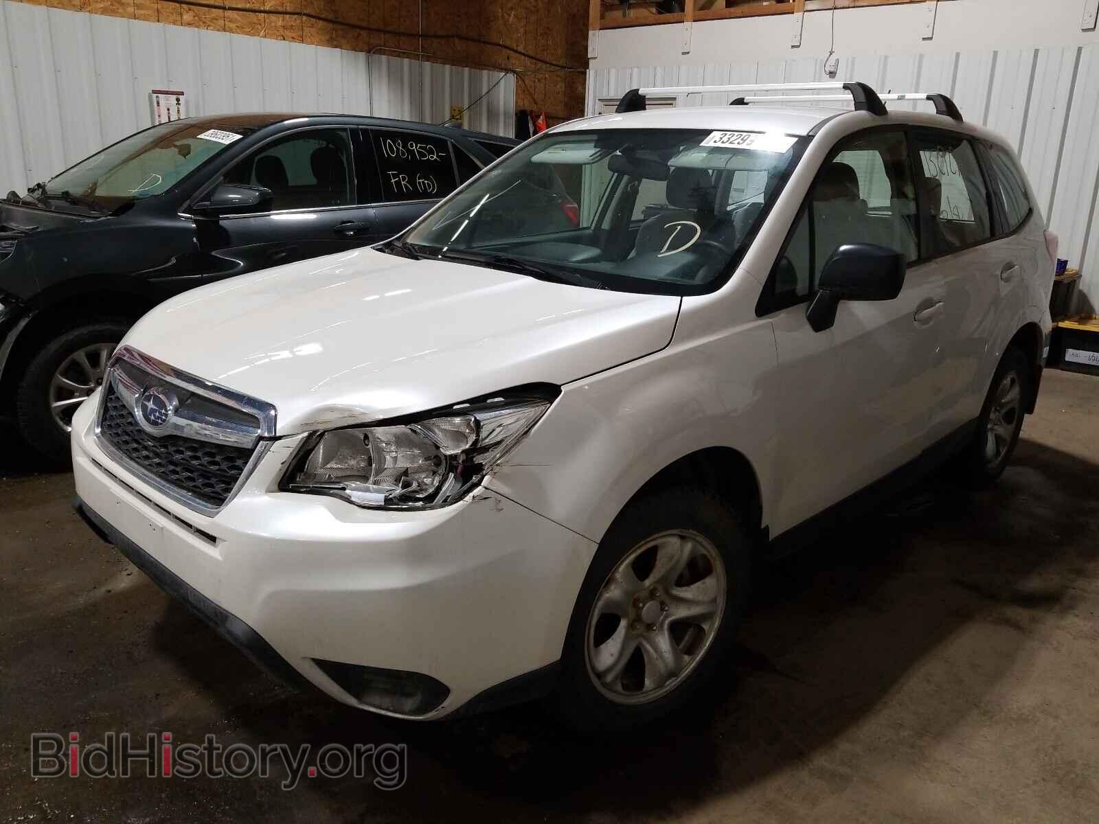 2014 SUBARU FORESTER - VIN: JF2SJAAC3EH491534 - Фото 2