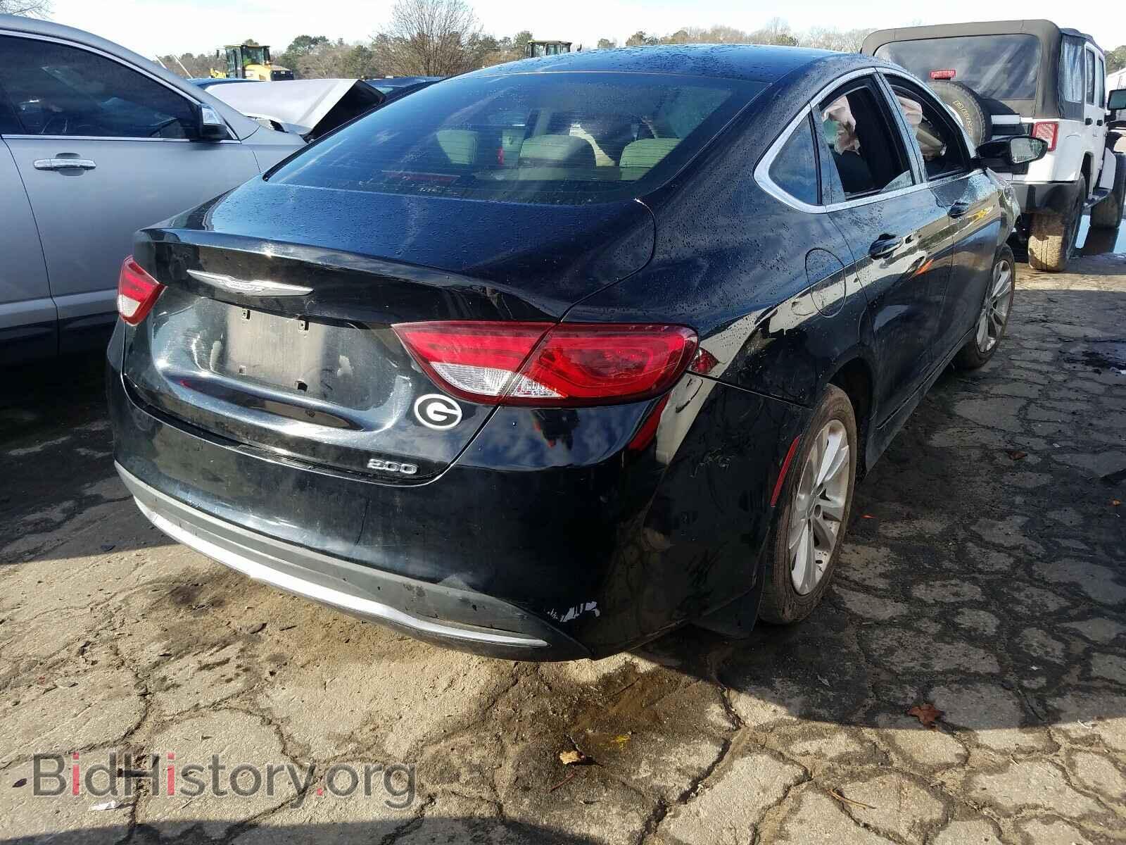 2015 CHRYSLER 200 - VIN: 1C3CCCAB3FN600257 - Фото 4