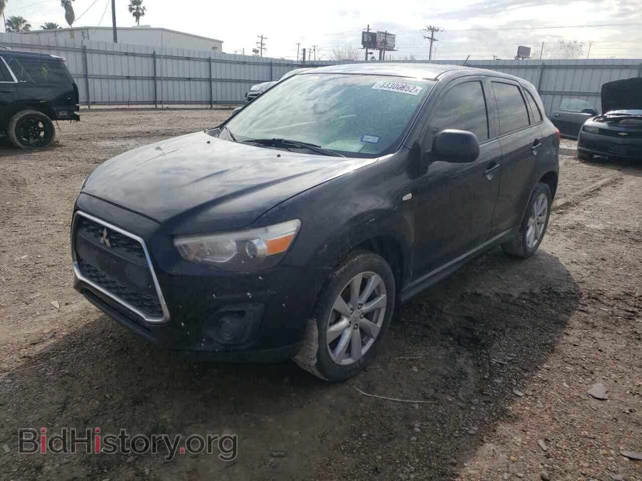 2014 MITSUBISHI OUTLANDER - VIN: 4A4AP3AU2EE013953 - Фото 2