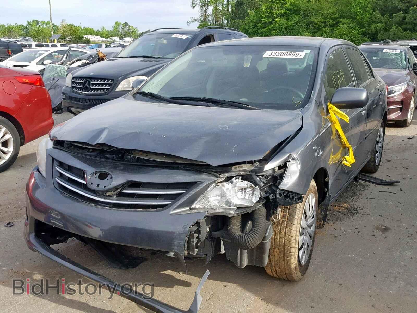 2013 TOYOTA COROLLA BA - VIN: 2T1BU4EE1DC972775 - Фото 2