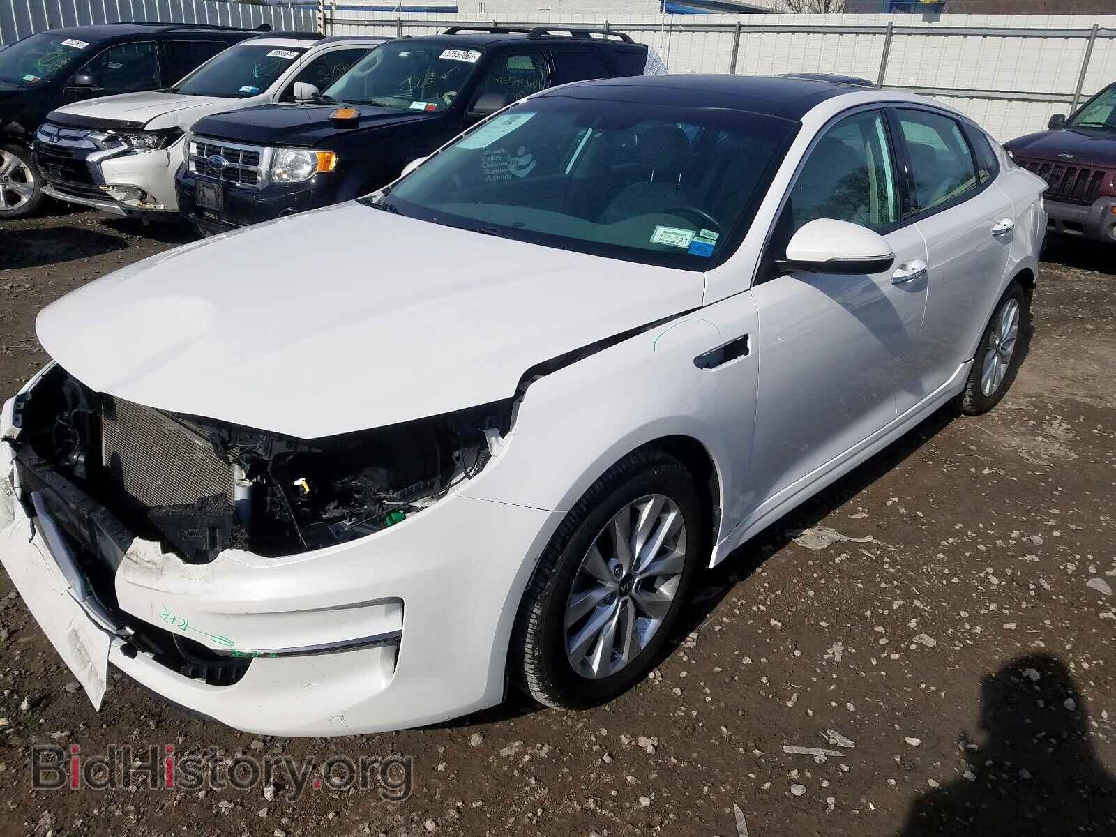2016 KIA OPTIMA - VIN: 5XXGU4L32GG105924 - Фото 2