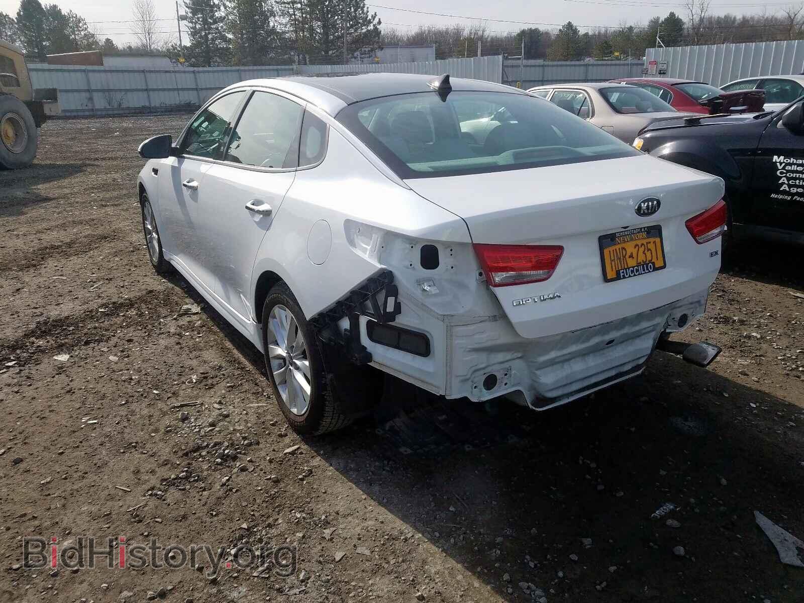 2016 KIA OPTIMA - VIN: 5XXGU4L32GG105924 - Фото 3
