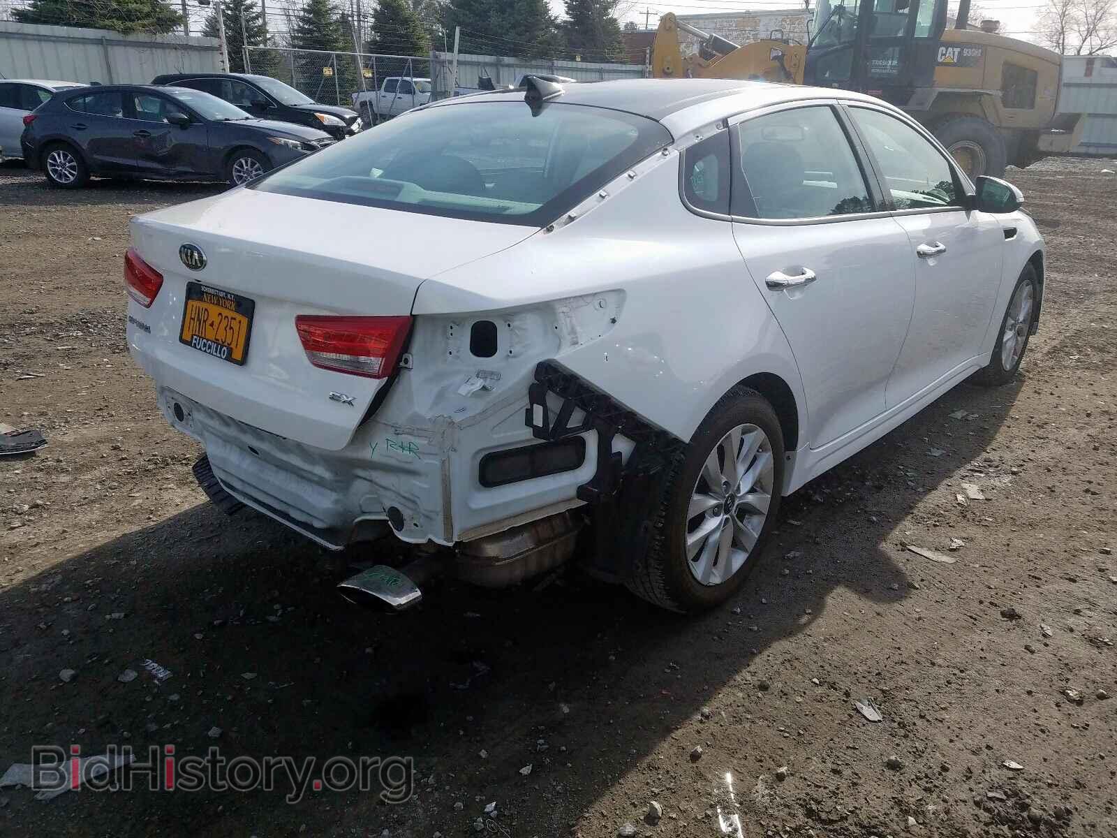 2016 KIA OPTIMA - VIN: 5XXGU4L32GG105924 - Фото 4