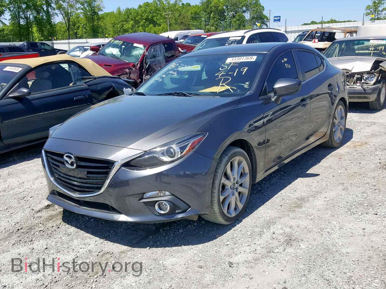 2014 MAZDA 3 - VIN: JM1BM1V38E1184689 - Фото 2