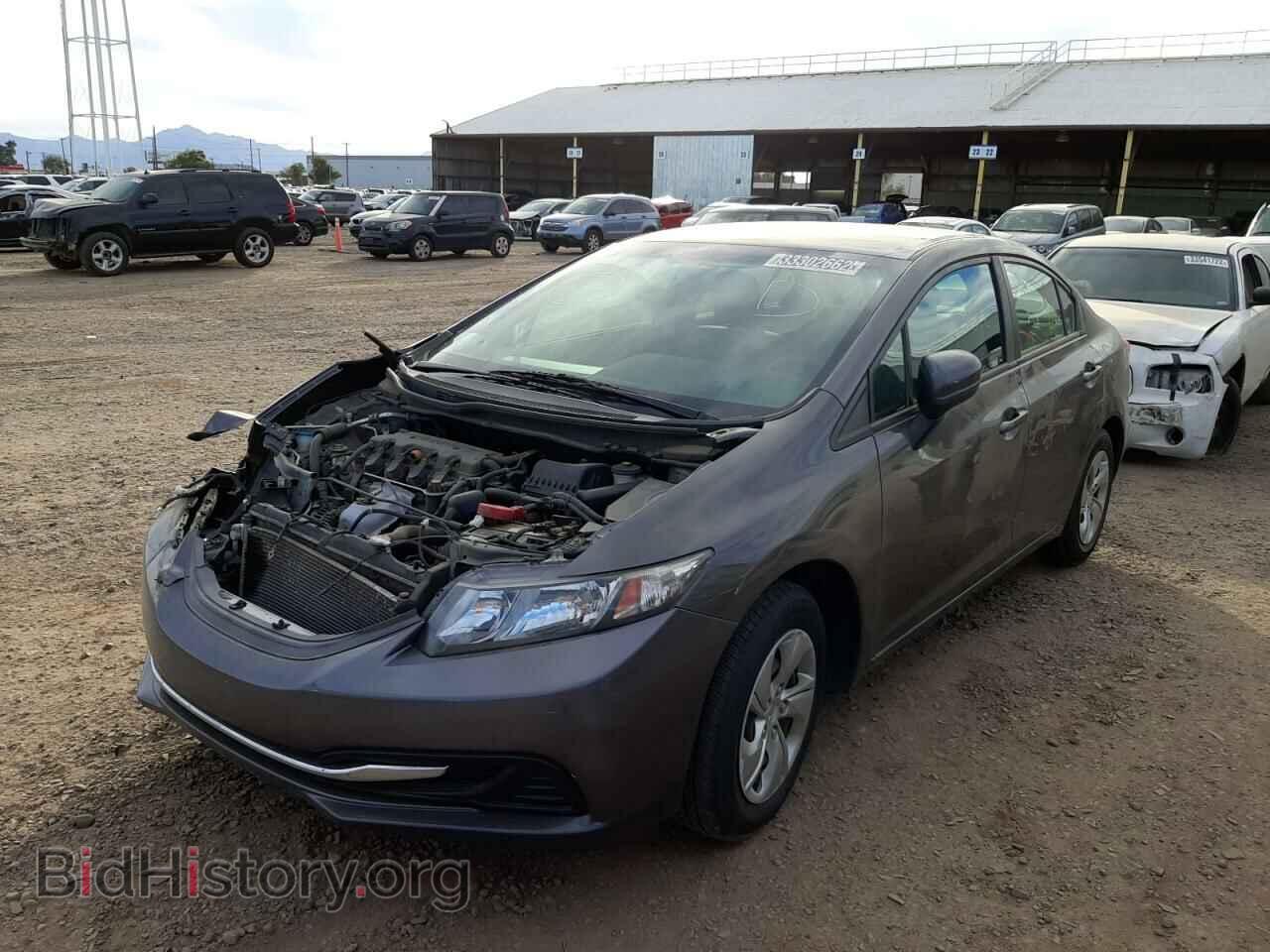 2015 HONDA CIVIC - VIN: 19XFB2F53FE063869 - Фото 2