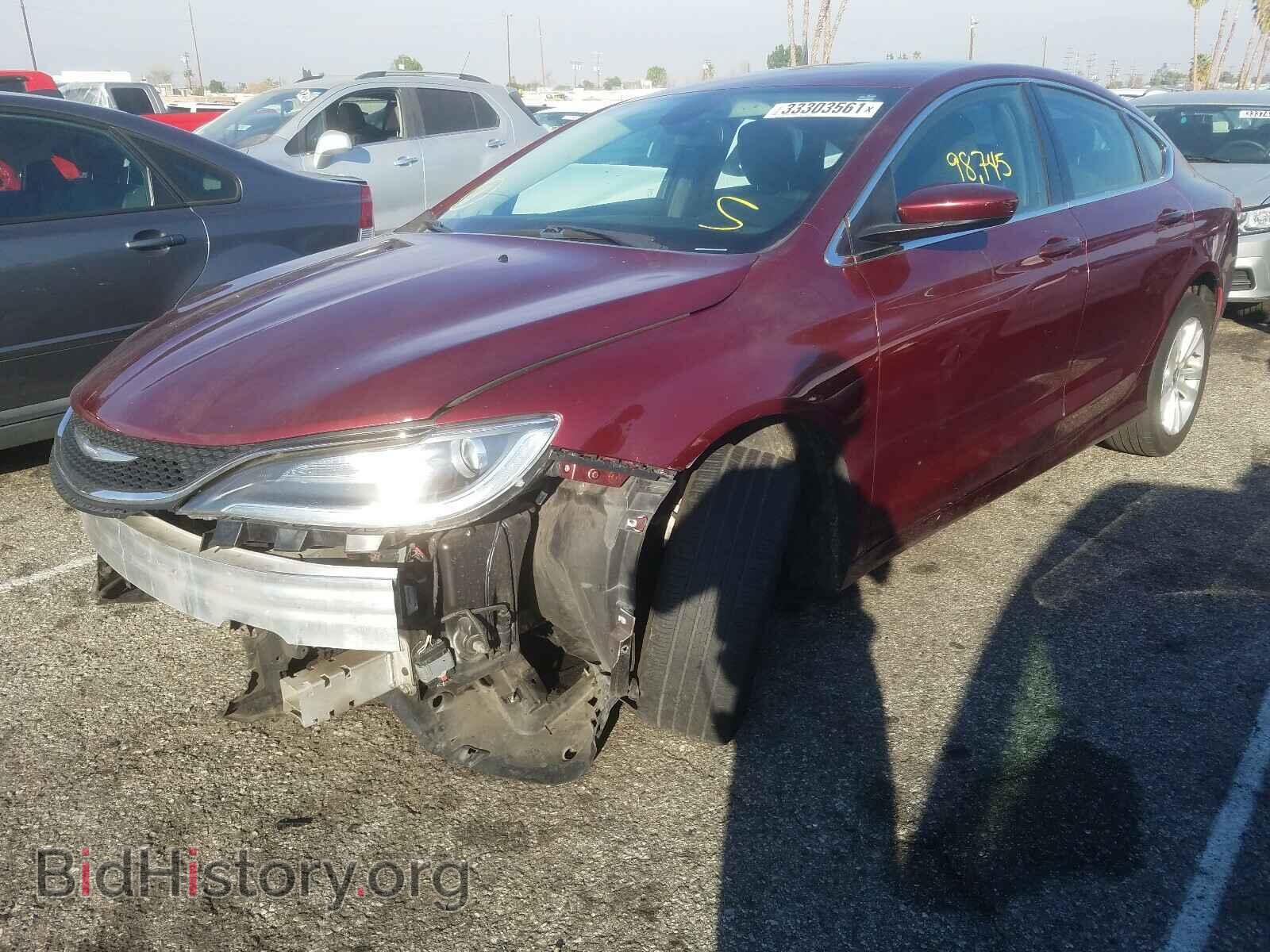 2016 CHRYSLER 200 - VIN: 1C3CCCAB9GN171210 - Фото 2