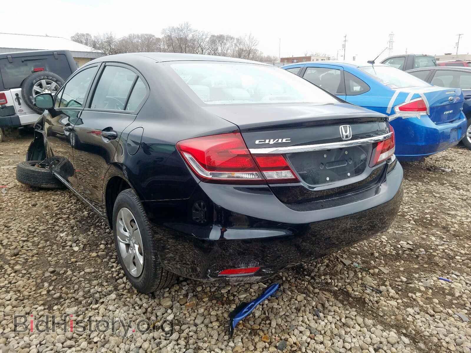 2013 HONDA CIVIC - VIN: 19XFB2F51DE098052 - Фото 3
