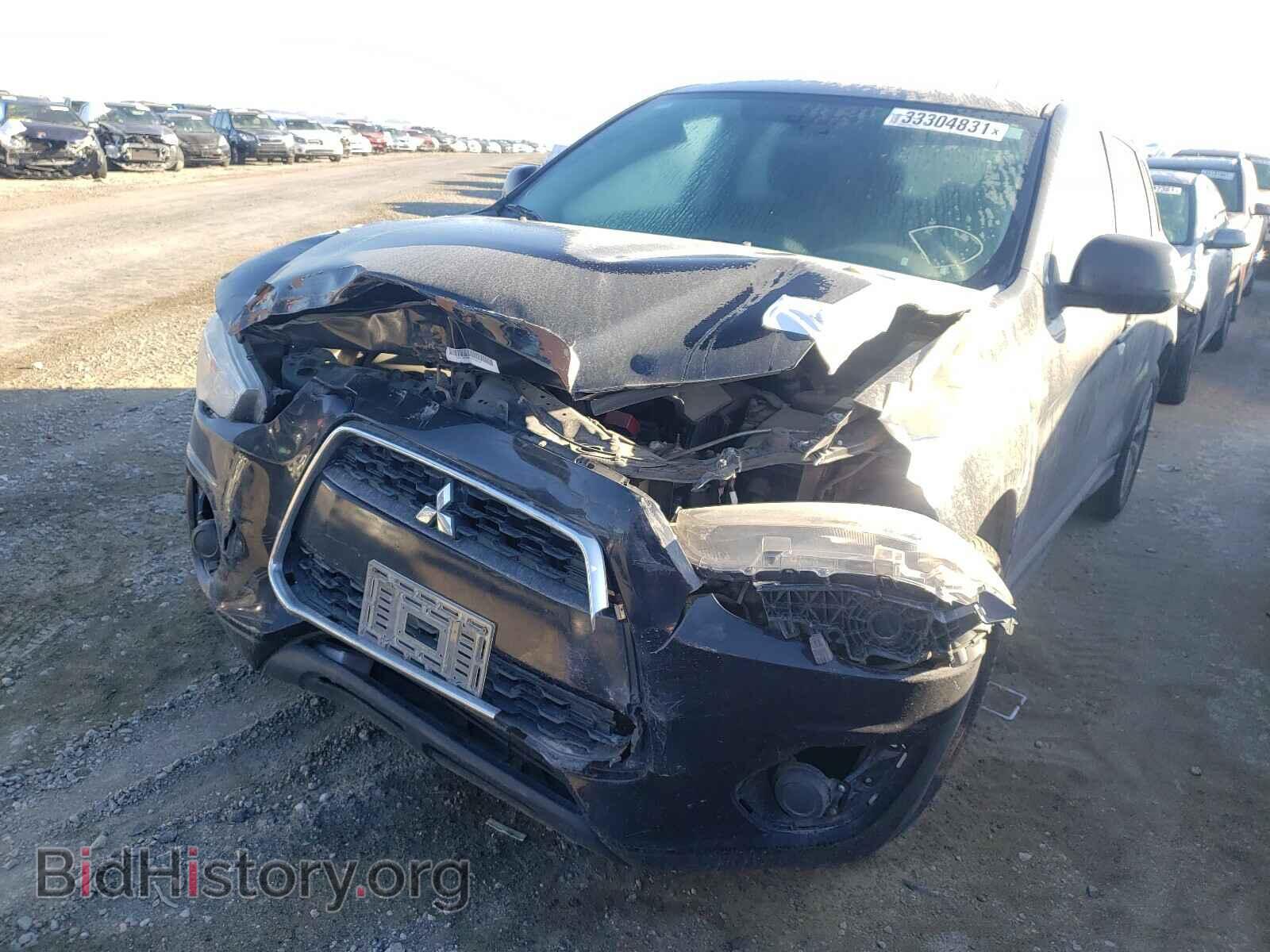 2014 MITSUBISHI OUTLANDER - VIN: 4A4AR3AU3EE015897 - Фото 2