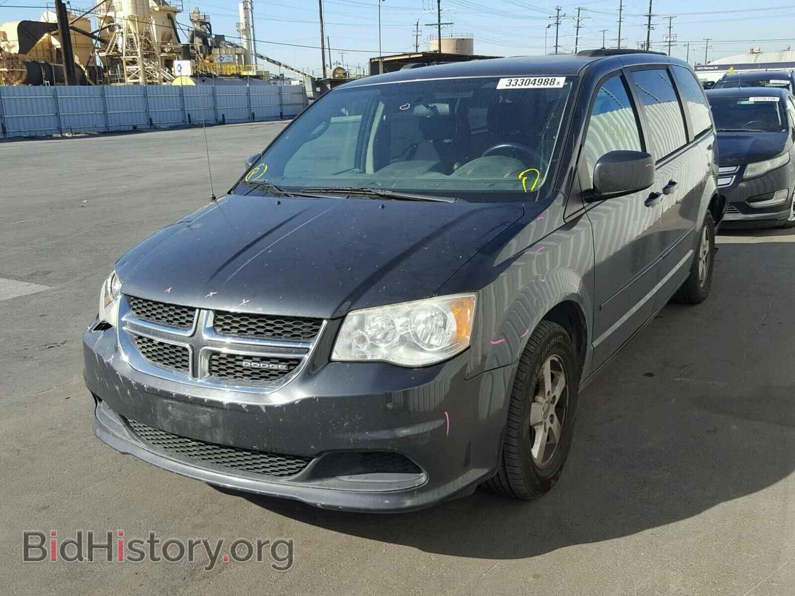 2012 DODGE CARAVAN - VIN: 2C4RDGCG6CR166630 - Фото 2