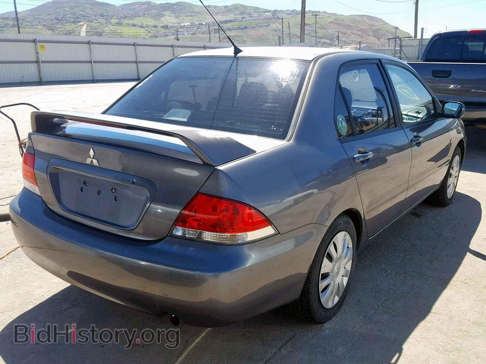 2006 MITSUBISHI LANCER - VIN: JA3AJ26E66U054290 - Фото 4
