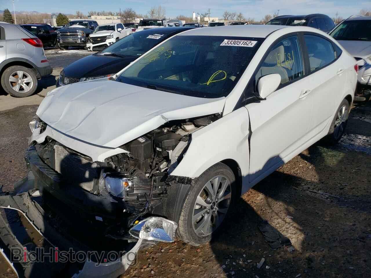 2017 HYUNDAI ACCENT - VIN: KMHCT4AE0HU363274 - Фото 2