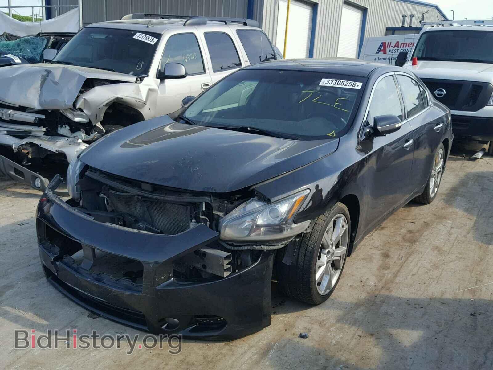 2012 NISSAN MAXIMA S - VIN: 1N4AA5AP3CC814730 - Фото 2