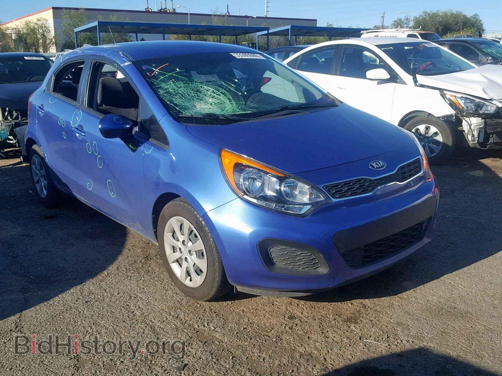 Фотография KNADN5A30E6405334 - KIA RIO 2014