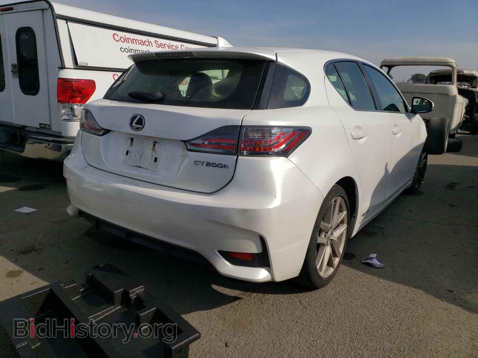 2015 LEXUS CT 200 - VIN: JTHKD5BH2F2229076 - Фото 4