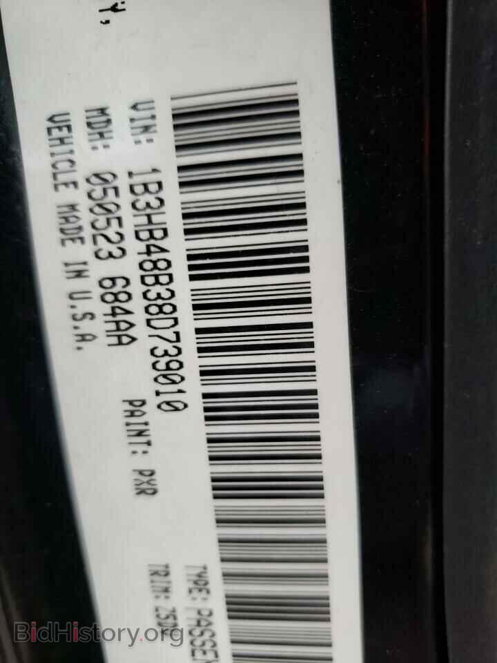 2008 DODGE CALIBER - VIN: 1B3HB48B38D739010 - Фото 10