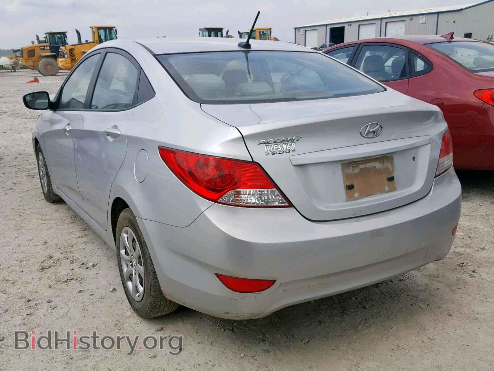 2014 HYUNDAI ACCENT - VIN: KMHCT4AE4EU587742 - Фото 3