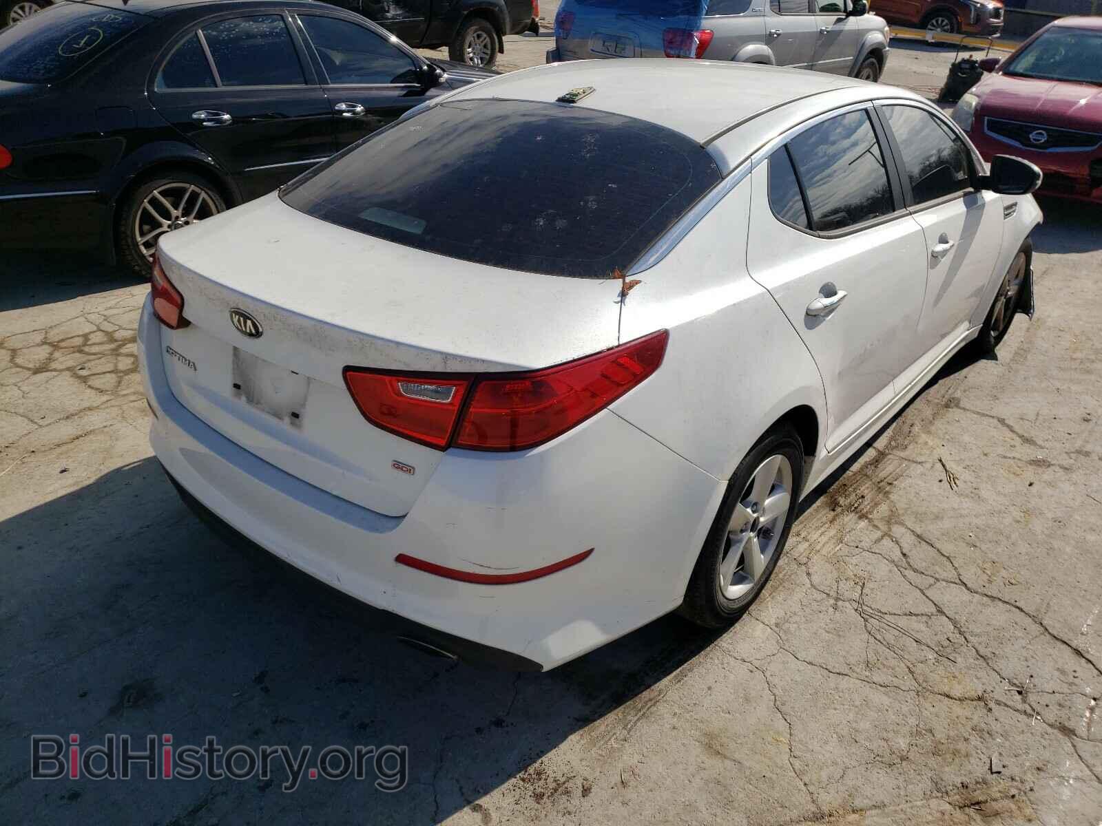 2015 KIA OPTIMA - VIN: KNAGM4A74F5580643 - Фото 4