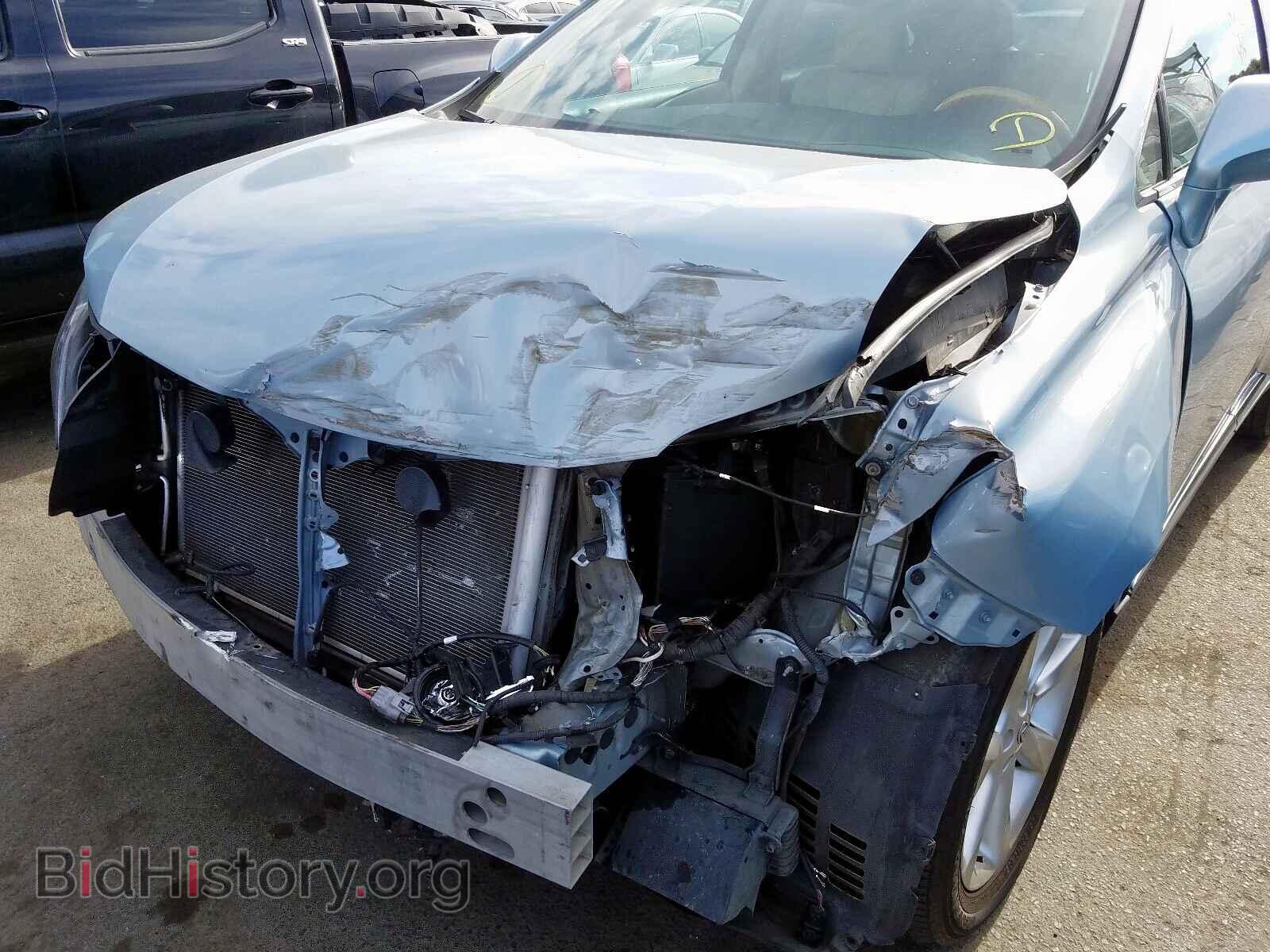 2011 LEXUS RX350 - VIN: 2T2BK1BA1BC105522 - Фото 9