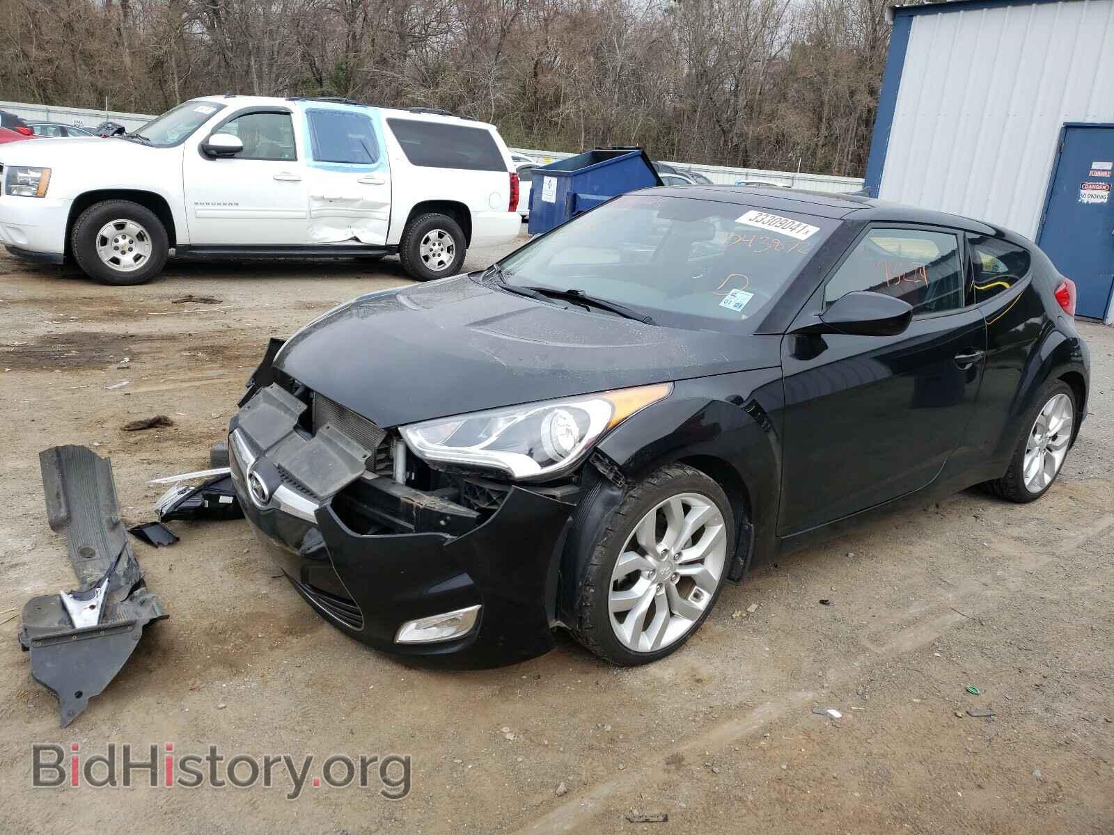 2012 HYUNDAI VELOSTER - VIN: KMHTC6AD4CU043872 - Фото 2
