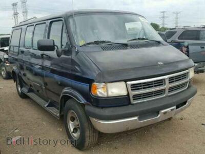 1996 Dodge RAM VAN RAM Van B2, синий — VIN 2B6HB21Y0TK177748, Copart