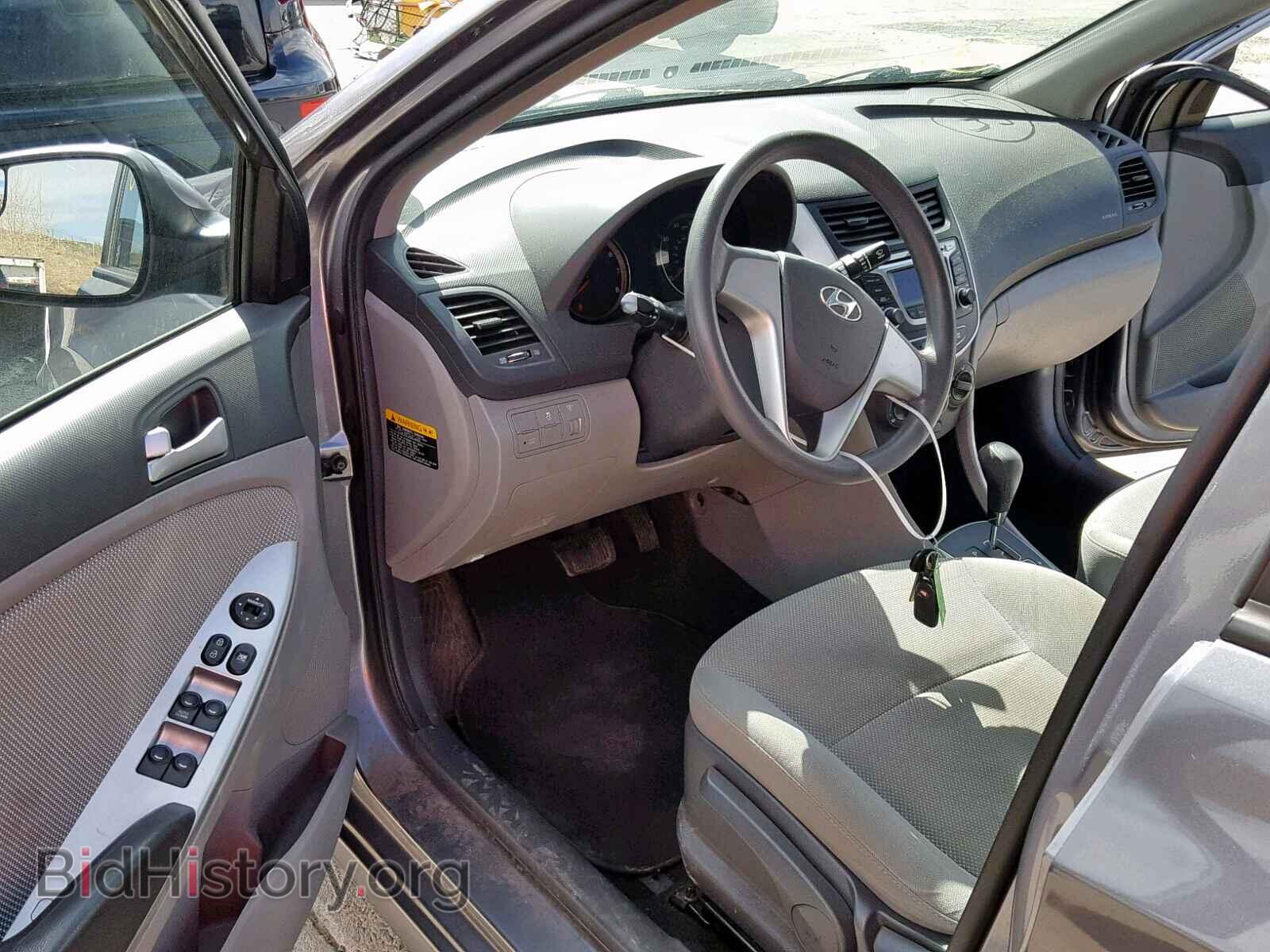 2014 HYUNDAI ACCENT - VIN: KMHCT4AE0EU711490 - Фото 9