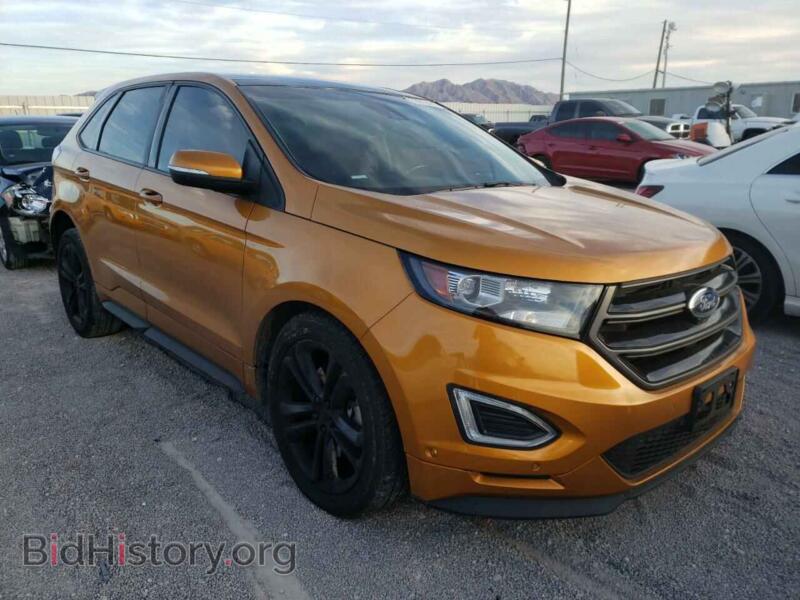 2015 Ford EDGE Edge Sport (VIN 2FMTK4AP9FBB19694) — фото 1 из 10, Copart, повреждение: днище