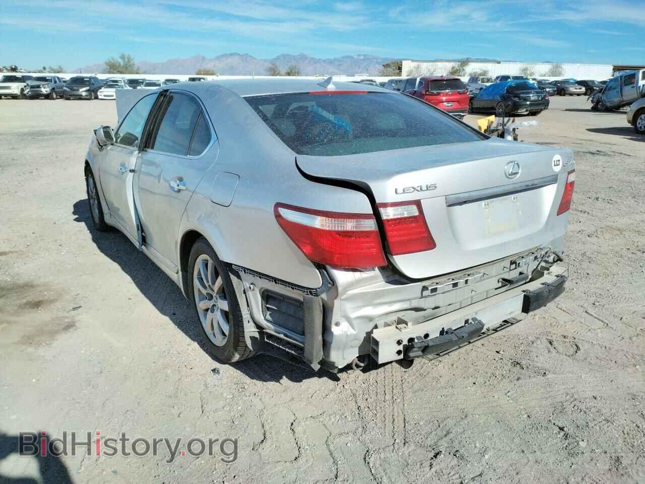 2007 LEXUS LS460 - VIN: JTHBL46F575047443 - Фото 3