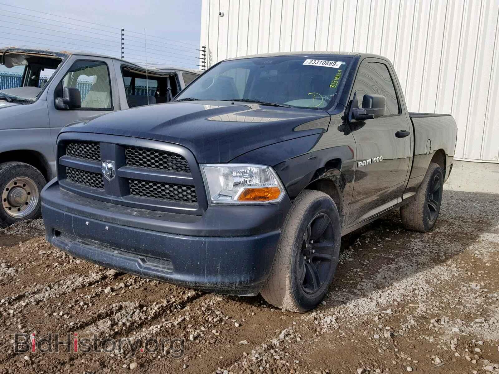 2012 DODGE RAM 1500 S - VIN: 3C6JD6AKXCG195186 - Фото 2