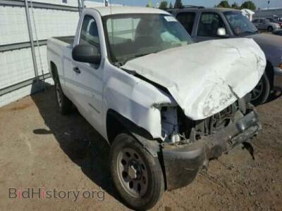 2013 Chevrolet SILVERADO, white — VIN 1GCNCPEX8DZ258991, Copart