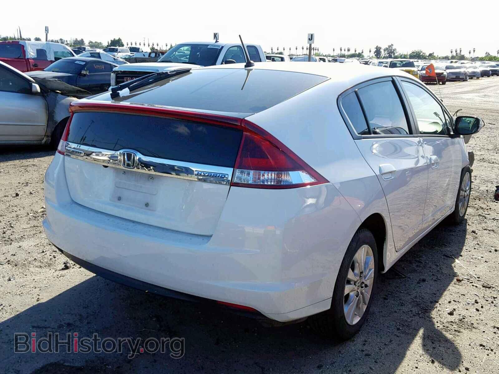2013 HONDA INSIGHT - VIN: JHMZE2H75DS004978 - Фото 4