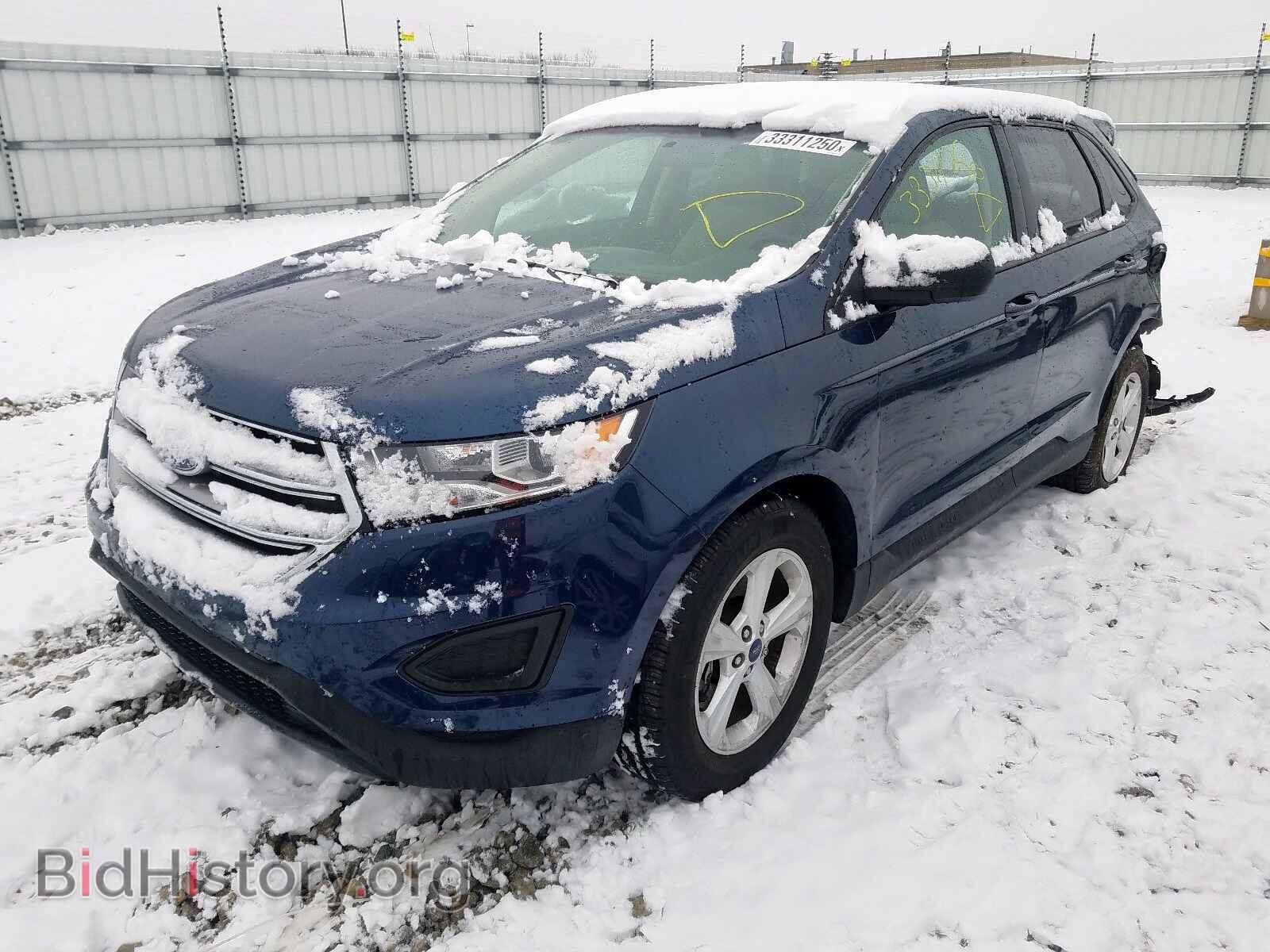 2017 FORD EDGE - VIN: 2FMPK4G94HBB12620 - Фото 2