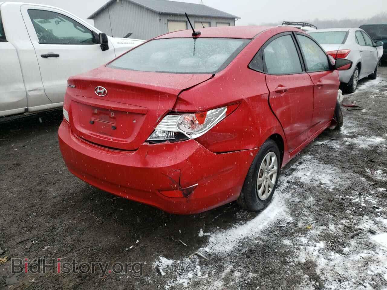 2014 HYUNDAI ACCENT - VIN: KMHCT4AE5EU645616 - Фото 4
