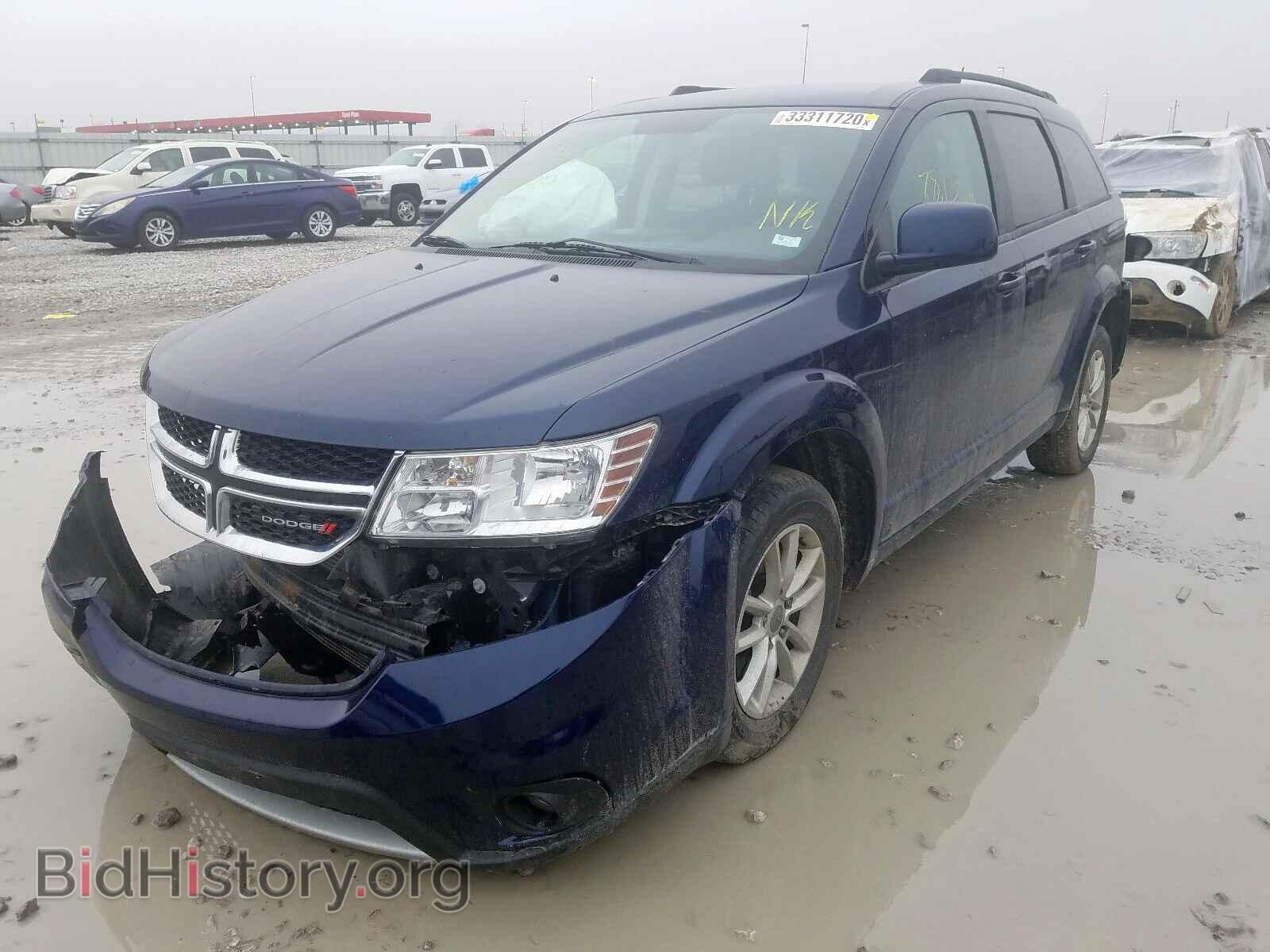2017 DODGE JOURNEY - VIN: 3C4PDDBG5HT578095 - Фото 2