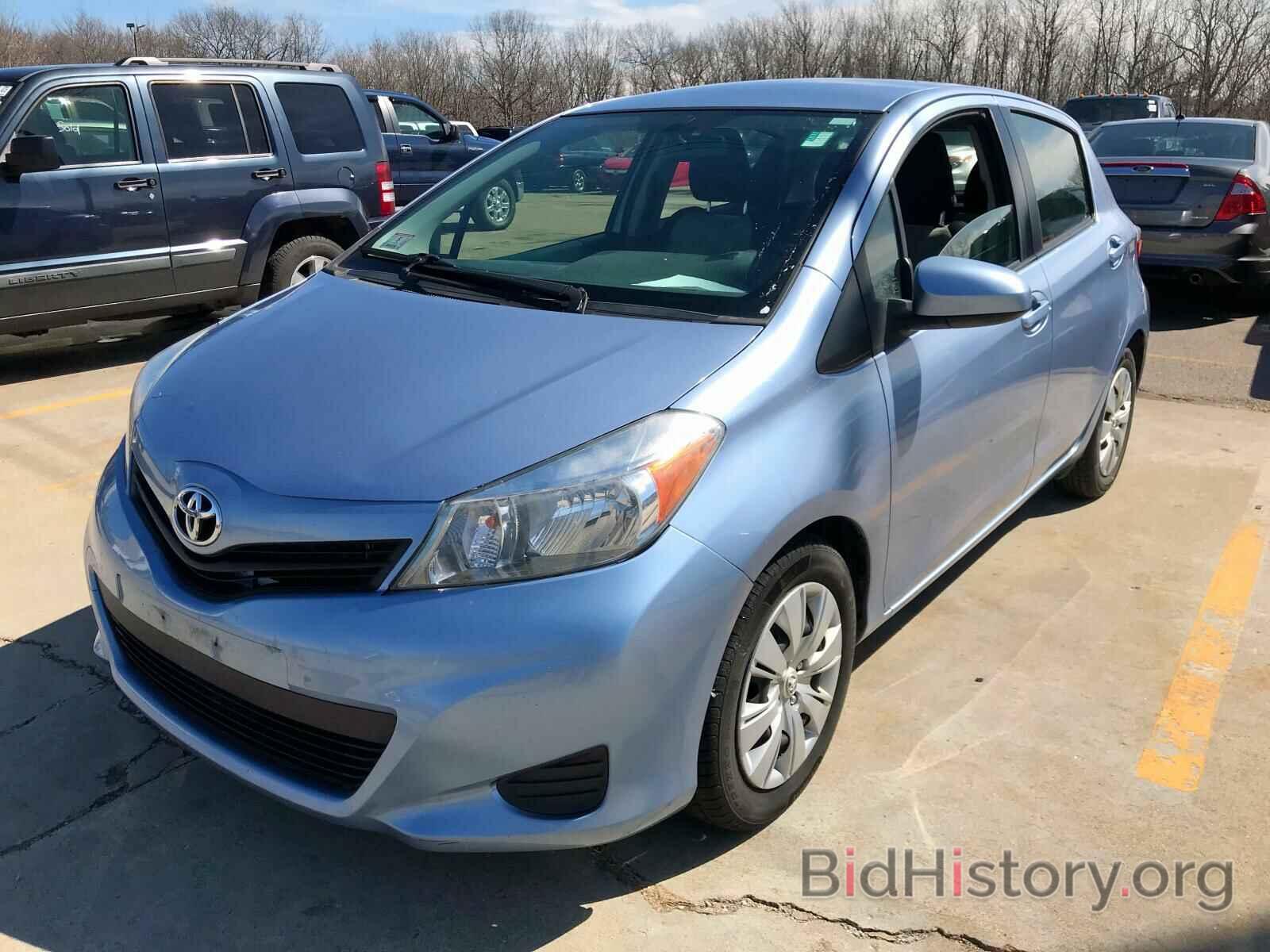 Photo JTDKTUD35CD534555 - TOYOTA YARIS 2012