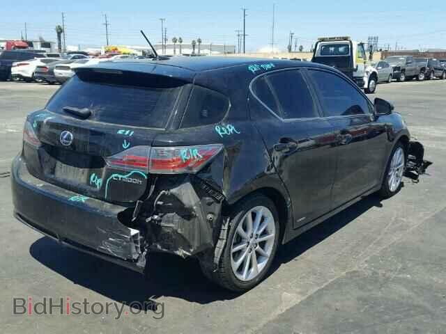 2012 LEXUS CT 200 - VIN: JTHKD5BH1C2105974 - Фото 4
